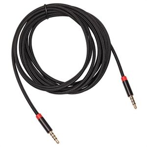 Universele 3.5mm Stereo AUX Audio Kabel - 3m - Zwart