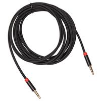 Universele 3.5mm Stereo AUX Audio Kabel - 3m - Zwart - thumbnail