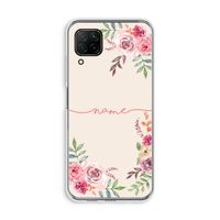 Rozen: Huawei P40 Lite Transparant Hoesje