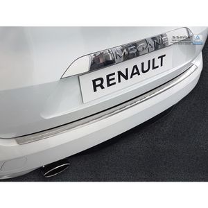 RVS Bumper beschermer passend voor Renault Megane IV Grandtour 2016- 'Ribs' AV235946