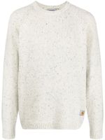 Carhartt WIP Anglistic wool-cotton blend jumper - Gris - thumbnail