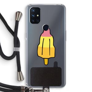 Raketijsje: OnePlus Nord N10 5G Transparant Hoesje met koord