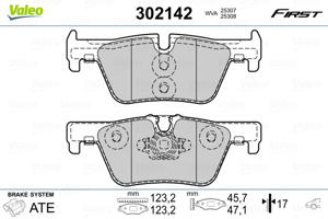 Valeo Remblokset 302142