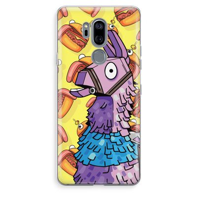 Loot Burger: LG G7 Thinq Transparant Hoesje