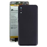 Batterij achtercover met camera lens & Zijkleutels voor Huawei Y6 (2019) (zwart)