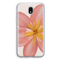 Pink Ellila Flower: Samsung Galaxy J5 (2017) Transparant Hoesje