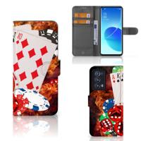 OPPO Reno 6 Pro Plus 5G | Wallet Case | met Pasjes | Casino
