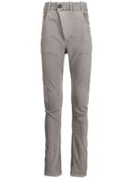 11 By Boris Bidjan Saberi mid-rise skinny trousers - Gris