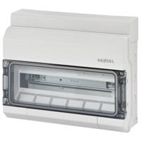 Hensel 61001142 KV 9118 NT Kleine verdeelkast Opbouw (op muur) Aantal groepen: 18 Aantal rijen: 1 Inhoud: 1 stuk(s)