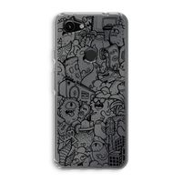 Vexx Black City : Google Pixel 3a Transparant Hoesje