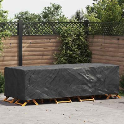 Hoes voor tuinmeubelen Zwart 270 x 110 x 70 cm 420D