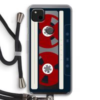 Here's your tape: Pixel 4a Transparant Hoesje met koord