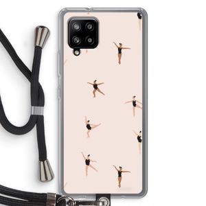 Dancing #1: Samsung Galaxy A42 5G Transparant Hoesje met koord