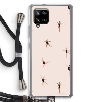Dancing #1: Samsung Galaxy A42 5G Transparant Hoesje met koord