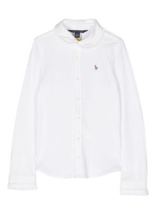 Ralph Lauren Kids t-shirt en coton à logo Polo Pony - Blanc