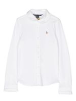 Ralph Lauren Kids t-shirt en coton à logo Polo Pony - Blanc - thumbnail