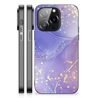 Kleurrijke Telefoonhoesje voor iPhone 14 Pro Watercolor Paars