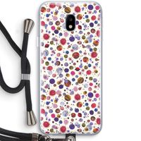 Planets Space: Samsung Galaxy J3 (2017) Transparant Hoesje met koord