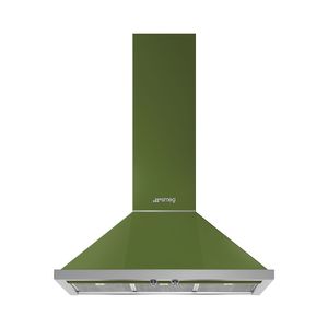 Smeg KPF9OG afzuigkap 781 m³/uur Muurmontage Groen A+