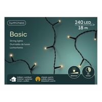 Lumineo Kerstboomverlichting 18M 240led warm wit + timer - thumbnail