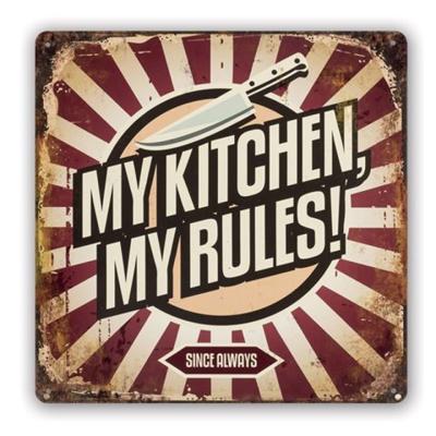 Zep Wall Art My Kitchen LL695 30x30 cm