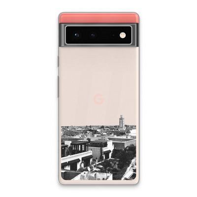 Marrakech Skyline : Google Pixel 6 Transparant Hoesje