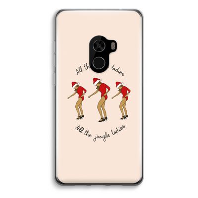 Jingle Ladies: Xiaomi Mi Mix 2 Transparant Hoesje