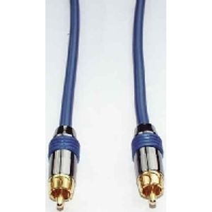 e+p B 832/2 audio kabel 2,5 m RCA Blauw