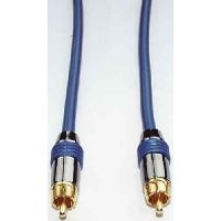 e+p B 832/2 audio kabel 2,5 m RCA Blauw - thumbnail