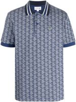 Lacoste polo à logo poitrine brodé - Bleu - thumbnail