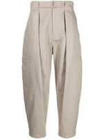 SONGZIO pantalon court volume - Marron