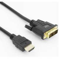 ACT HDMI-A male naar DVI-D male adapterkabel. 5 meter