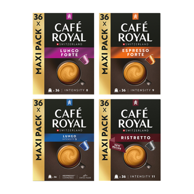 Proefpakket Café Royal Hardlopers - 144 koffiecups