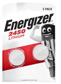 Energizer Lithium-Knoopcelbatterij CR2450 | 3 V DC | 620 mAh | 1 x 2 stuks - EN-638179 EN-638179