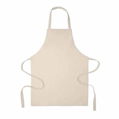 Katoenen Schort Ecru