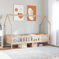 Bedhuis massief grenenhout 90x190 cm