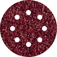 Wolfcraft hechtschuurschijven | k24 | geperforeerd | ø125mm | 5 stuks - 3180000