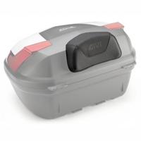GIVI E131S rugsteun voor B47, V40, B47, B360 en B34, topkoffer op de moto, Zwart zacht