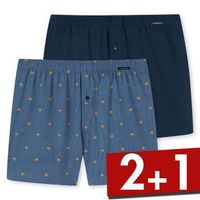 Schiesser 2 stuks Fun Prints Boxer Shorts - thumbnail