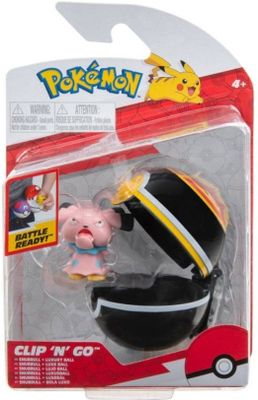 Pokemon Figure - Snubbull + Luxury Ball (Clip 'n' Go)