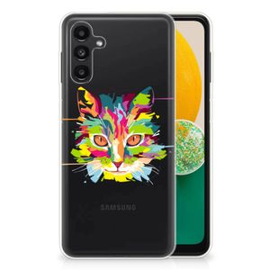 Samsung Galaxy A13 | A04s Telefoonhoesje met Naam Cat Color