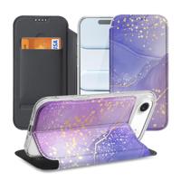 Apple iPhone Air | Book Cover | Watercolor Paars