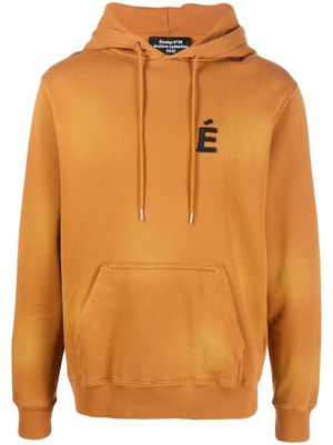 Études Studio hoodie à patch logo Klein - Marron