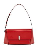 Ferragamo sac porté épaule Geometric en cuir - Rouge - thumbnail