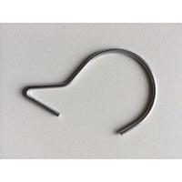 Draadhaak voor confectiebuis 30mm 100 st