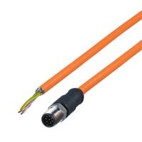 ifm Electronic E12732 Verbindingskabel Aantal polen (sensoren): 8 Stekker, recht 10 m 1 stuk(s)