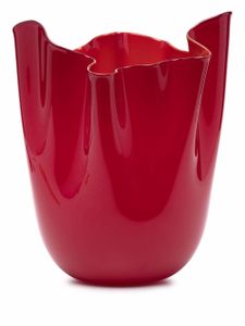 Venini vase Fazzoletto Bicolore - Rouge