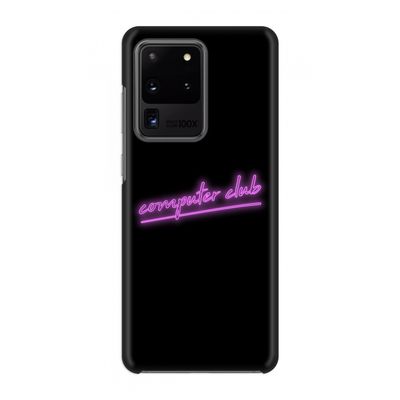 Vice Black: Volledig geprint Samsung Galaxy S20 Ultra Hoesje