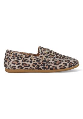 DWRS Latty Leopard Loafers B11927-07-8318 Beige / Sand maat