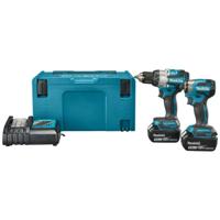 Makita DLX2528TJ Accu Combiset 2-delig 18V - Inclusief 2x5.0Ah Accu, Lader in Mbox